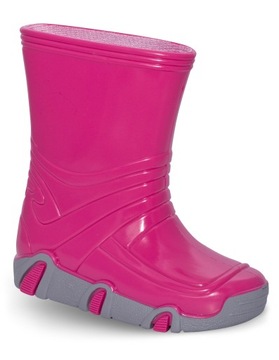 Детские резиновые сапоги ZETPOL Водник Розовый, вставка 23/24