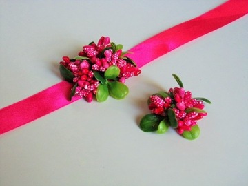 KM 12 K * Kotylion + przypinka * ślub, studniówka