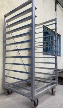 MIWE HEUFT DAUB Тележка для тостов 84/96/174см 11 половин