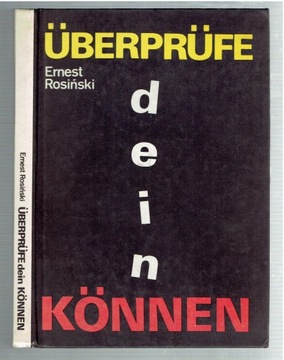 Rosiński - UBERPRUFE DEIN KONNEN wyd.1992/twarda