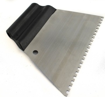 KUBALA 0515 SZPACHLA METALOWA ZĄB DO KLEJU 180mm