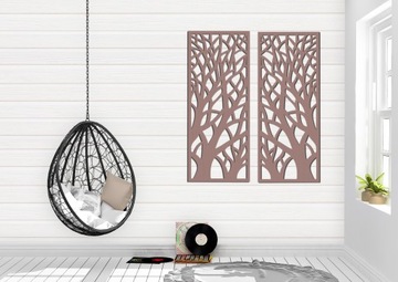 3D АЖУРНОЕ ДЕКОРАТИВНОЕ ПАННО, ДЕРЕВО, 42 х 105 см