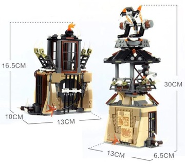 LEGO NINJAGO BLOCKS 70655 DRAGON'S LAY
