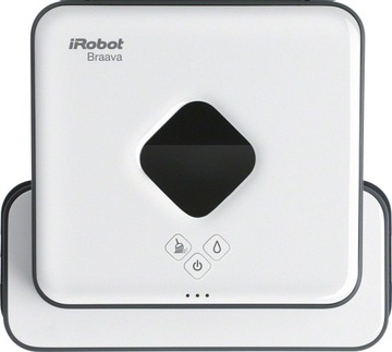 Robot Sprzątający Automatyczny iRobot BRAAVA 390T Biały Mopujący