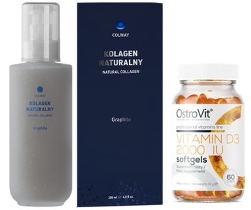 Kolagen naturalny GRAPHITE 200 ml Colway na STAWY