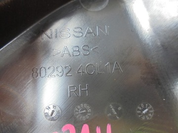 X-TRAIL T32 КРЫШКА ЗЕРКАЛА ПРАВАЯ 802924CL1A