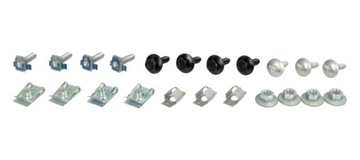 SPINKI OSŁON POD SILNIK CITROEN C4 PICASSO C4 KPL