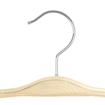 ВЕШАЛКИ ДЛЯ ОДЕЖДЫ ИЗ ФАНЕРЫ, ЗАЖИМ ДЛЯ БРЮК И ЮБОК - 5 шт.