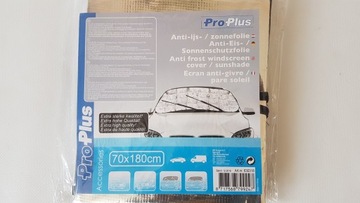 MAT Алюминиевый чехол для ветрового стекла 180x70см