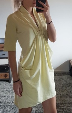 sukienka letnia plażowa tunika bawełna 36 S