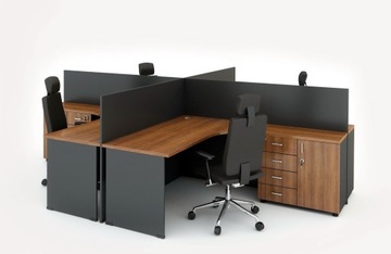 Wyspa biurek do biura open space