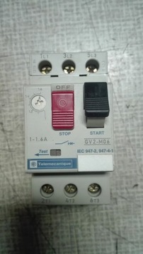 Wyłącznik silnikowy Telemecanique GV2M06
