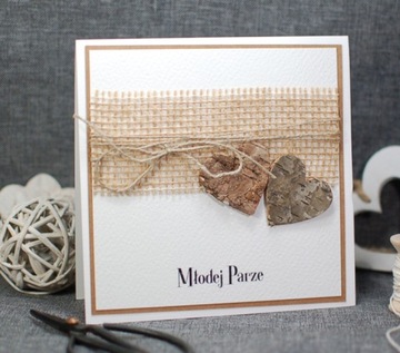 СВАДЕБНАЯ ОТКРЫТКА, ручная работа