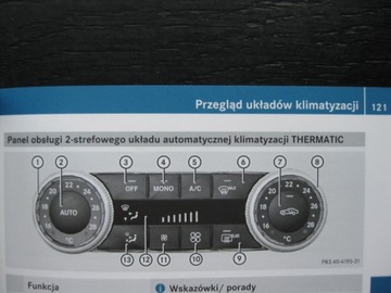 MERCEDES GLK X204 2010-2012 Polska książka obsługi