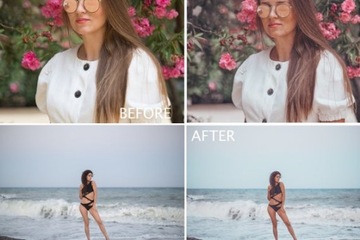 Профилаемые Lightroom Presets Instagram Facebook Фильтры