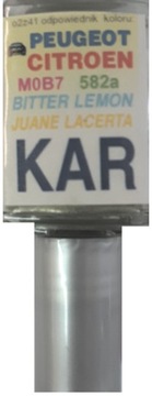 CITROEN EYL 9M M4YL BLEU ICELAND LAKIER ZAPRAWKA