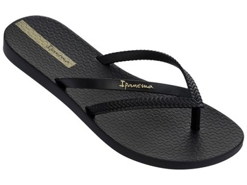 IPANEMA Japonki Bossa Fem 82067 Black/Black 20766