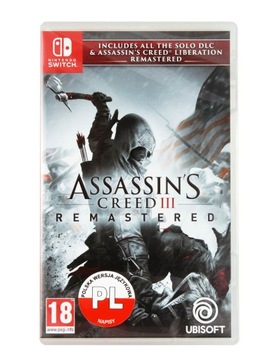 ASSASSINS CREED III REMASTERED + LIBERATION SWITCH