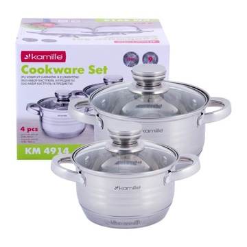 НАБОР КОРЗИН KAMILLE 4914 4 ЭЛЕМЕНТА