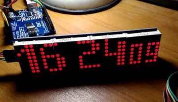 Светодиодный матричный модуль 8x8 MAX7219