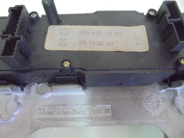 MERCEDES CLK W208 - PANEL