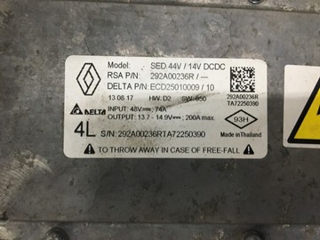 KONVERTOR SCENIC IV 1.5 DCI HYBRID 292A07354R