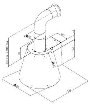 SeeNERGY RETRO 50 вытяжка рустикальная