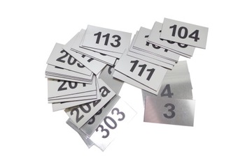 TABLICA ADRESOWA NUMER DOMU TABLICZKA LAMINAT NA DOM 6,5x5 CM GRAWER