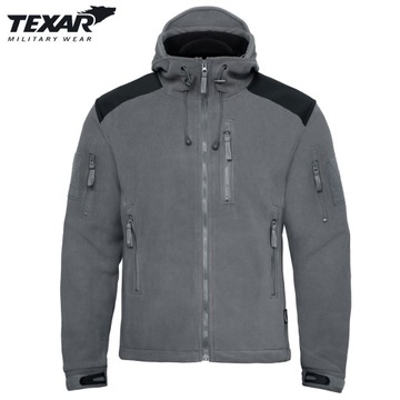 TEXAR BLUZA POLAR'OWA HUSKY 360g KURTKA SZARA M