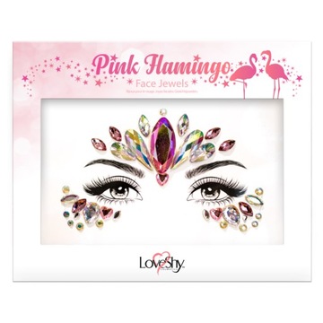Naklejki 3D na Twarz Kryształki Makeup LoveShy