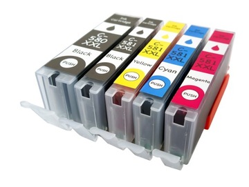 5x чернил XXL для CANON PIXMA TS6250 TS6251 TS705