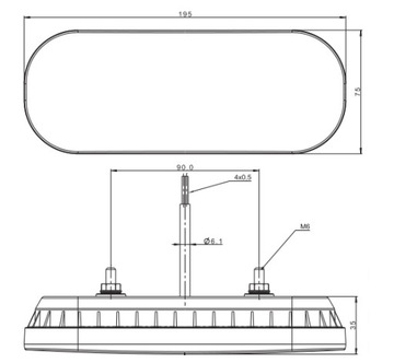 2x комплект задних светодиодных фонарей FT-320