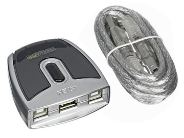 ATEN PRZEŁĄCZNIK DRUKARKOWY USB 2 1 US221A