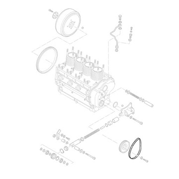 HATZ 50141501 Pasek wielorowkowy 3L30C 3L41 4L41