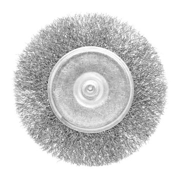 ПРОВОЛОЧНАЯ ДИСКОВАЯ ЩЕТКА ЛАТУННЫЙ ХВОСТОВИК 100ММ