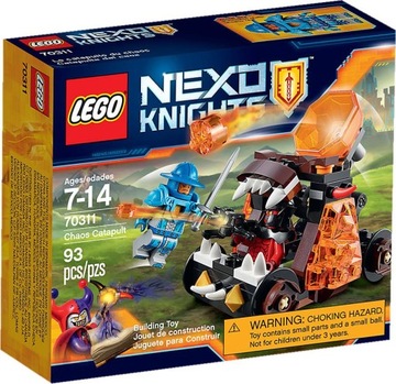 LEGO 70311 NEXO KINGHTS KATAPULTA CHAOSU - nowy