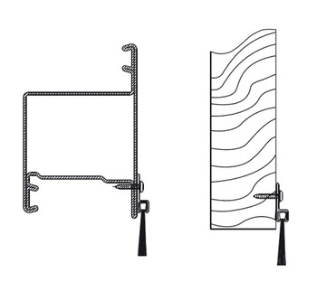 ЩЕТКА ДЛЯ УПЛОТНЕНИЯ ДВЕРЕЙ PROFIX H=95мм L=2м