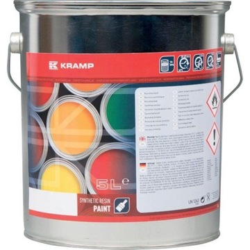 Lakier do maszyn RAL 9007 srebrny ciemny 5 l