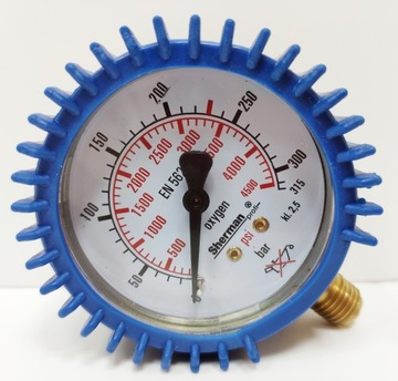 MANOMETR TLEN ROBOCZY 315BAR GWINT M12x1,5 PRO