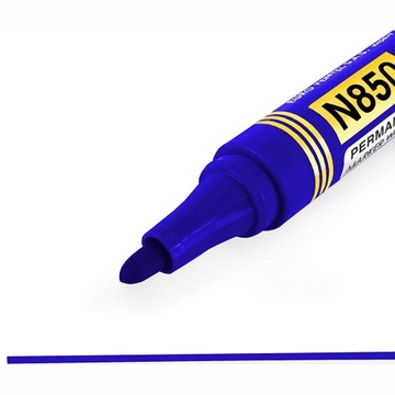 Перманентный маркер PENTEL N850, круглый наконечник, СИНИЙ