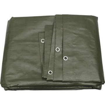 Plandeka 4 x 6m zielona Parol