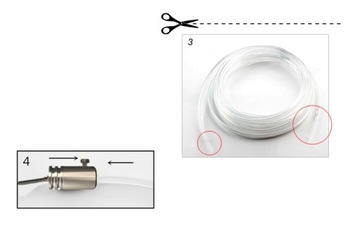 6x EL WIRE ВОЛОКОННО-ОПТИЧЕСКИЕ СВЕТОДИОДЫ RGB AMBIENT PILOT APP 8 м