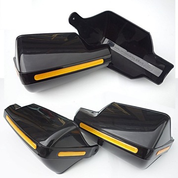 UNIWERSALNE HANDBARY OSŁONY DŁONI DO MOTOCYKLA KOLOR CZARNY