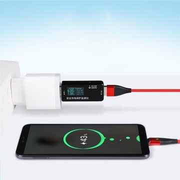 Магнитный кабель TOPK 2 метра USB Type C QC3 3A
