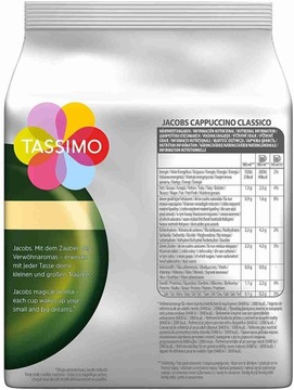 Tassimo Jacobs Cappuccino Classico капсулы 8 шт.