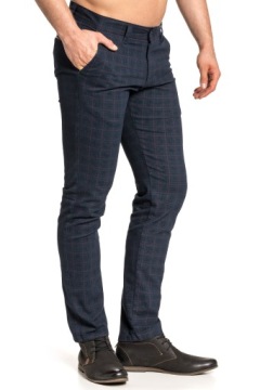 МУЖСКИЕ ДЖИНСЫ VANKEL В КЛЕТКУ 059 -96см/L32