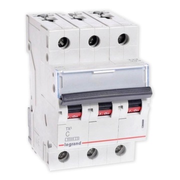 WYŁĄCZNIK NADPRĄDOWY 3P C25A LEGRAND TX3 403547