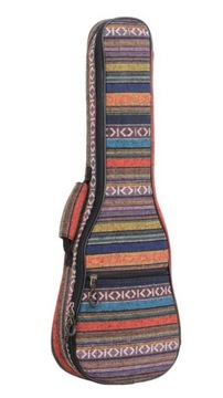 Pokrowiec do ukulele sopranowego PIANKA 1cm KOLOR