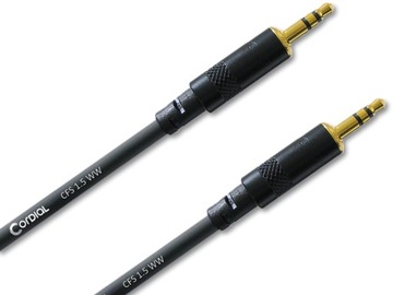 CORDIAL CFS KABEL JACK 3,5mm - JACK 3,5mm - 1,5m