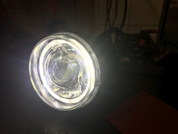 HELLA LED 3в1 Святой ДЛИННЫЕ + ДНЕВНЫЕ ФОНАРИ 90мм 2 шт.